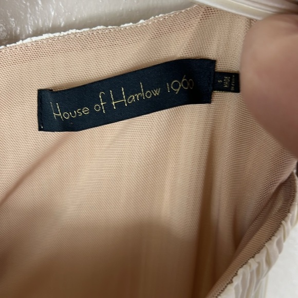 House of Harlow 1960 x REVOLVE Tyler Pleated Gown in Ivory - Picture 7 of 12